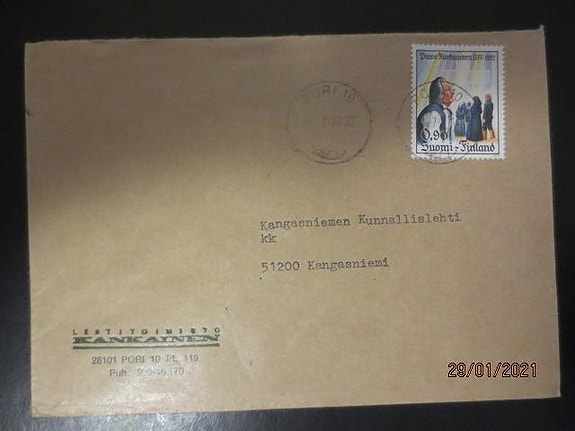Paavo Ruotsalainen merkit 1977 2 kpl