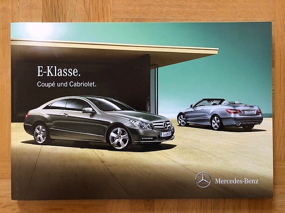 Esite Mercedes E-sarja Coupe Cabriolet C207 A207 2012 / 2013