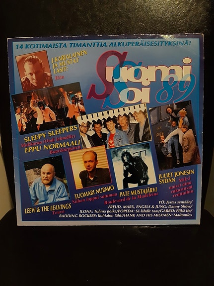 SUOMI SOI 89 14-KOTIMAISTA TIMANTTIA Lp - levy
