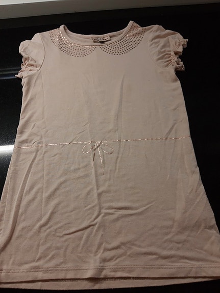 PompdeLux tunika T-paita  kultakoristeet 128 cm