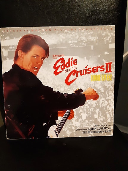 EDDIE and the CRUISERS ² Eddie Lives! LP-levy