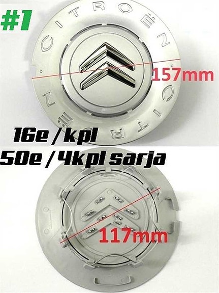 Citroen vannekeskiöitä 2