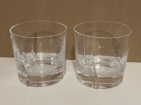2x Iittala Viva lasi, Tapio Wirkkala