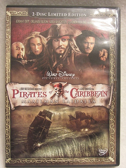 Pirates of the Caribbean: Maailman laidalla dvd