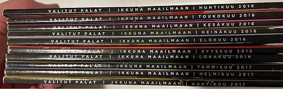 Valitut palat lehtiä, 3 per lehti, 2016-2017