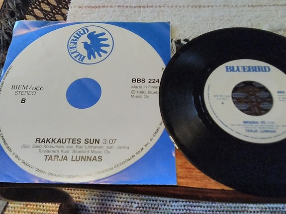 Tarja Lunnas 7" Meidän yö / Rakkautes sun