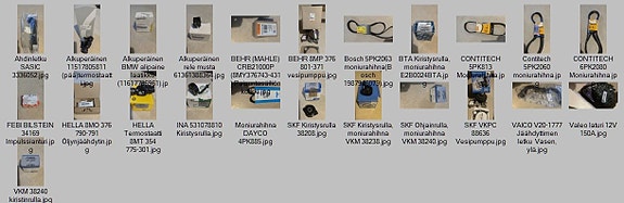 Uusia auton osia lähinnä BMW merkkiin