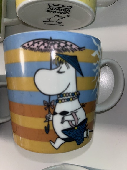 Rantaelämää muumimuki