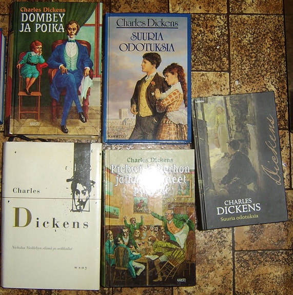 Charles Dickens - romaaneja
