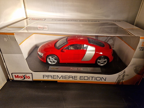 Audi R8-pienoismalli