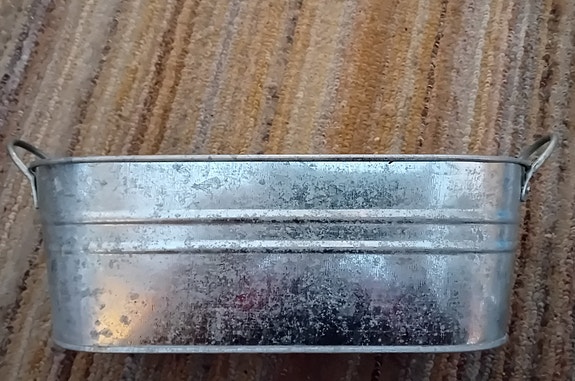 Koristellinenå kylpyamme 9 cm x 11 cm x 27 cm