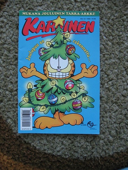 Karvinen ,Tom&Jerry sekä Lemmikki lehti