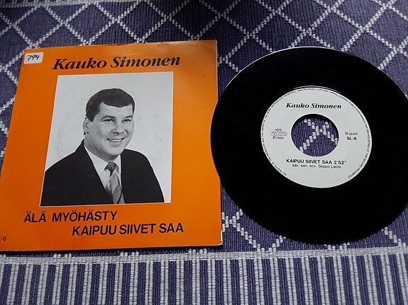 Kauko Simonen 7" Älä myöhästy