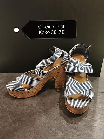 Kesäkengät / korkkarit 38
