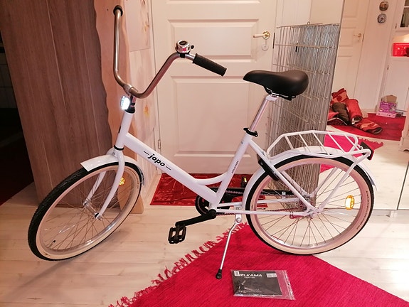 Valkoinen jopo 24", uusi