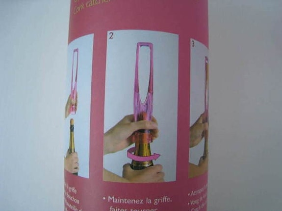 Screwpull Pop Bulle samppanjakorkin avaaja pinkki