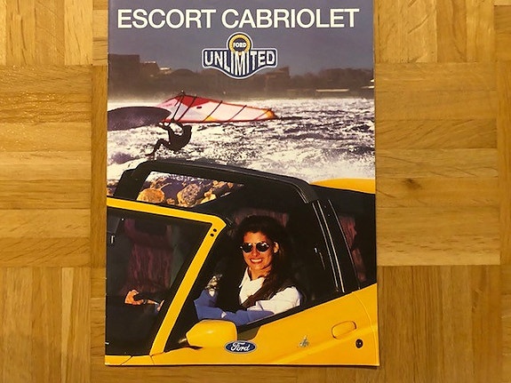 Esite Ford Escort Cabriolet 1996 - Escort mk6