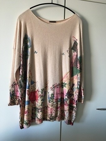 Ranskalainen Lara Fabian neulepusero, k. XL/XXL