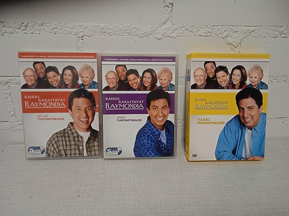 Kaikki rakastavat Raymondia DVD 4.5.6
