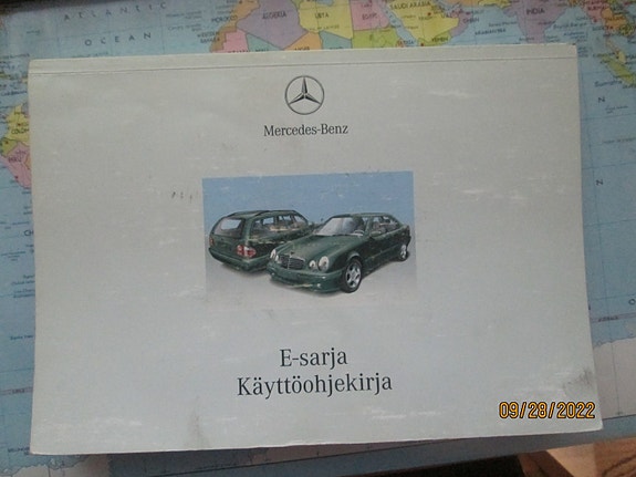 Mercedes-Benz E Käyttöohjekirja 2000 VM