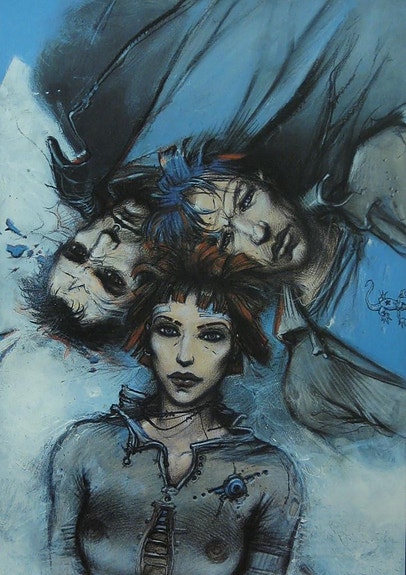 Juliste, yms. 123 Enki Bilal Le Sommeil Du Mon
