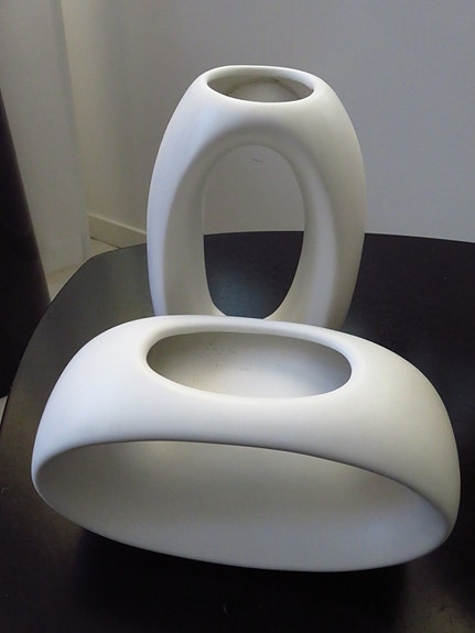 Design maljakko, 2 erilaista