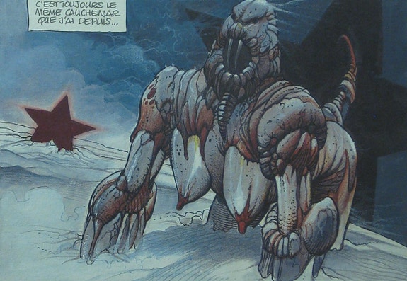 Juliste, yms. 124 Enki Bilal Le Monstre