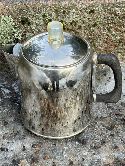 Opa vanha kahvipannu