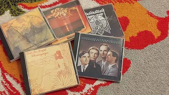 CD-levyjä