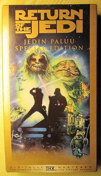 The Star Wars Episode VI - Jedin Paluu - VHS-filmi