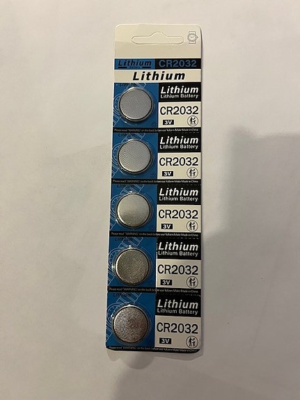 CR 2032 Lithium paristo CR2032, 5 kpl