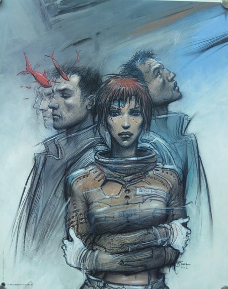 Juliste, yms. 125 Enki Bilal 32 Decembre