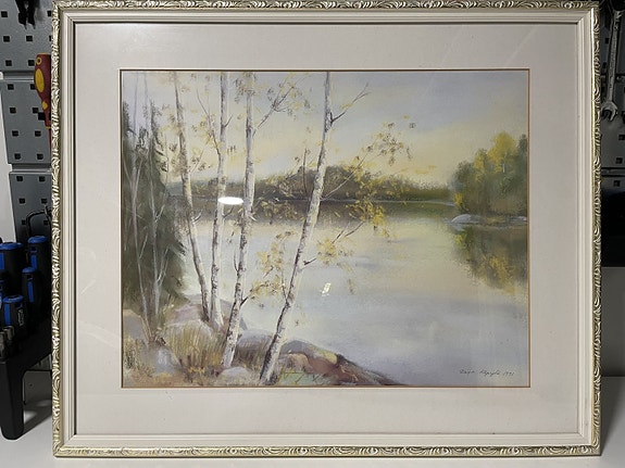 Raija Käpylä 1991 taulu