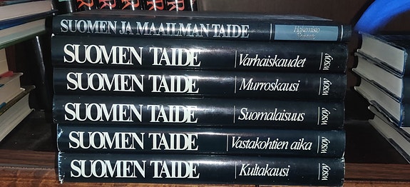 TAIDEKIRJOJA HALVALLA: Suomen taide -kirjasarjaa