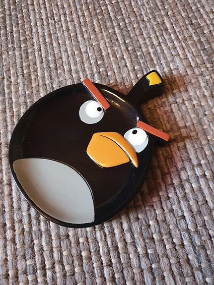 Rovio Angry Birds Lautanen Musta
