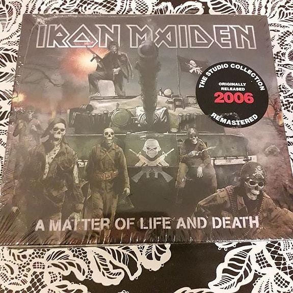 IRON MAIDEN : A Matter Of Life And Death (UUSI)