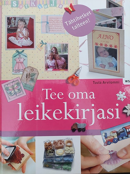 Tee oma leikekirjasi -kirja