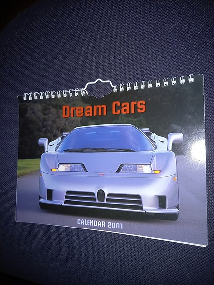 Dream cars kalenteri 2001