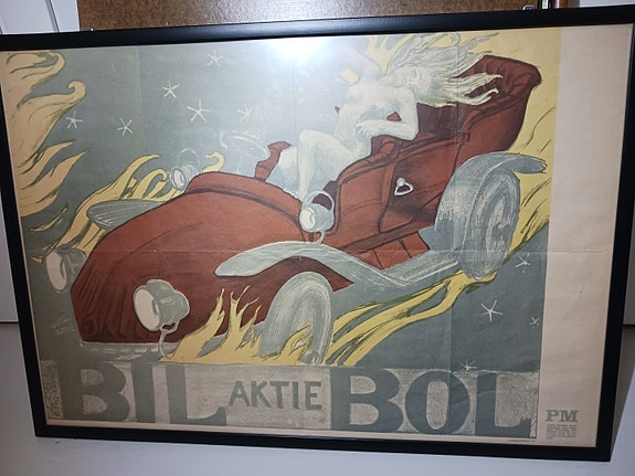 Bil Aktie Bol, painaja PM Purje ja Moottori 1973