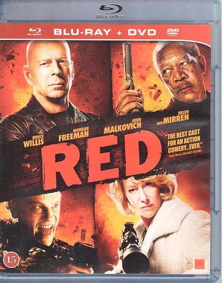 DVD + BLUE RAY Elokuva RED