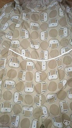 Lenne baby talvihaalari 68/74 cm + töppöset ja hanskat