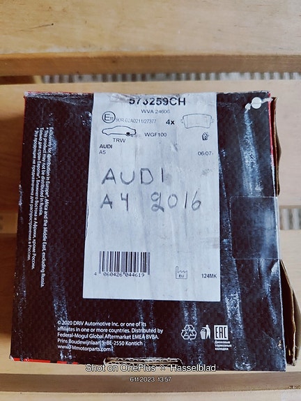 Audin Jarrupalat paketissa