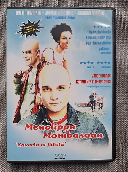 Menolippu Mombasaan dvd