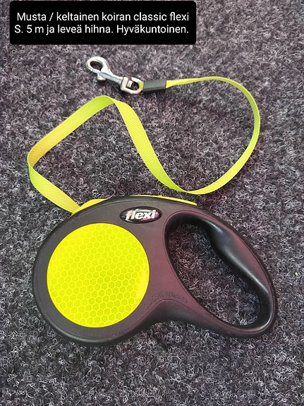 Keltainen koiran flexi S