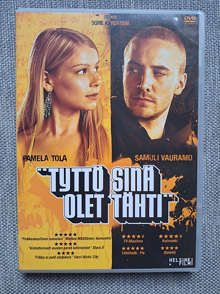 Tyttö sinä olet tähti dvd