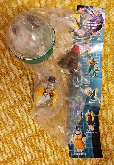 Dragonball androidi gachapon -figuuri