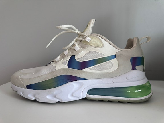 Nike Air Max 270 React Bubble Pack White, koko 44,5