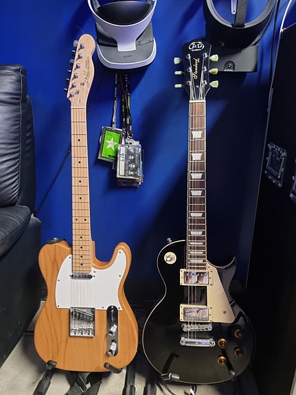 Les Paul and Telecaster J&D Brothers