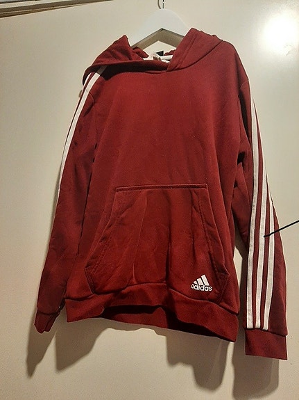 Adidas huppari lapsille koko 152 punainen unisex