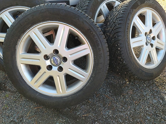 205/55-16 8-9mm Continental VikingContact 7 OEM Volvo et52,5